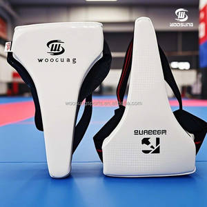 Çocuklar ve Erkekler için Premium Ayarlanabilir Tekvando Kasık Koruyucusu - Karate Kick Boks Sanda Antrenmanı için Yüksek Yoğunluklu Köpük Koruyucu - Product Image 3