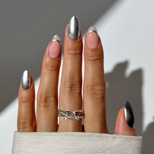 <span class=keywords><strong>Faux</strong></span> <span class=keywords><strong>faux</strong></span> ongles réutilisables au design <span class=keywords><strong>beige</strong></span> émaillé personnalisé vente en gros ongles souples courts en gel amande de marque privée automne hiver à appliquer - Product Image 2