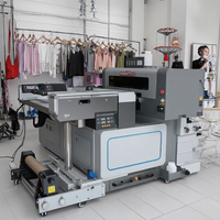 Imprimante jet d'encre DTF KINGJET I3200, qualité automatique de niveau quatre, I3200-A1 Mini DTF, pour T-shirts, Epson A3, matériaux flexibles, état neuf