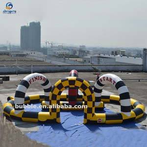 Piste <span class=keywords><strong>de</strong></span> karting gonflable, démarrage et finition, pour <span class=keywords><strong>la</strong></span> <span class=keywords><strong>location</strong></span> commerciale - Product Image 2