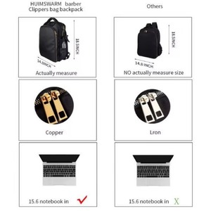 Free Sample Barber <b>Backpack</b> with Barber Brush, Water Proof Barber <b>bag</b> ,Barber Accessories of Professional Hair Cutting <b>Tools</b> - Product Image 2