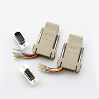 Adaptador de Ethernet a DB9 RS232 con Conector RJ45 para Herramienta de Diagnóstico Automotriz