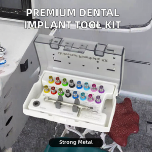 Kit Prothétique Universel Outils d'Implantation Dentaire Clé Dynamométrique Embouts Codés par Couleur Plusieurs Couleurs Certifié CE Classe II Ergonomique - Product Image 2