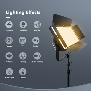 Yidoblo Chiếu Sáng Phim Chuyên Nghiệp <span class=keywords><strong>LED</strong></span> Video Đèn GL-3000bi 300W Bi Màu Phim Chụp Ánh Sáng Mềm Mại Chụp Ảnh Đèn - Product Image 4