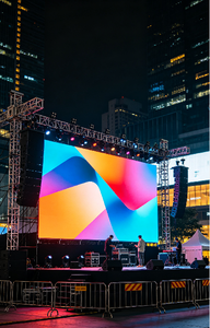 Écran LED de location pour scène Guangzhou Junchen P3.91 500x1000, affichage numérique flexible, écrans incurvés de formes multiples pour extérieur - Product Image 2