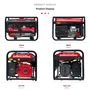 Ev Tipi Benzinli Jeneratör Küçük Boy 3kw 5kw 6.5kw 8kw 10kw Dış Mekan Acil Durum Jeneratörü 220V 380V Elektrikli Çalıştırma - Product Image 2