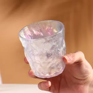 Hot Sale 10 Oz Custom Glaswerk Gletsjer Kopjes Mokken Drinkglazen Sap Glas Voor Drinken Theeservies