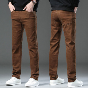 <span class=keywords><strong>Pantalon</strong></span> décontracté pour <span class=keywords><strong>homme</strong></span>, coupe droite, <span class=keywords><strong>grande</strong></span> <span class=keywords><strong>taille</strong></span>, tendance, à carreaux, <span class=keywords><strong>taille</strong></span> mi-haute élastique, <span class=keywords><strong>pantalon</strong></span> long, nouvelle collection printemps-automne - Product Image 2
