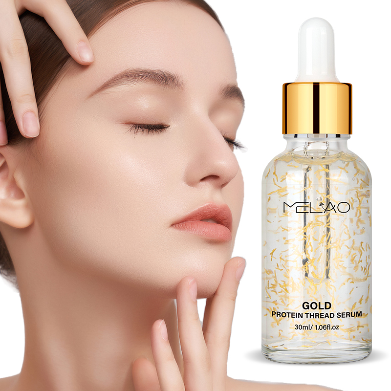 24K Gold Lifting Gesichts feuchtigkeit creme Anti Falten Protein Peptid Linie Gesicht Hautpflege Serum