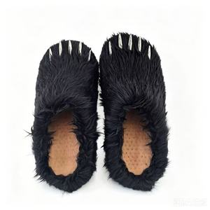 Nouvelles mules tendance à griffes d'ours en fourrure, sandales d'été personnalisées avec dessus en peluche douce, logo sur mesure - Product Image 5