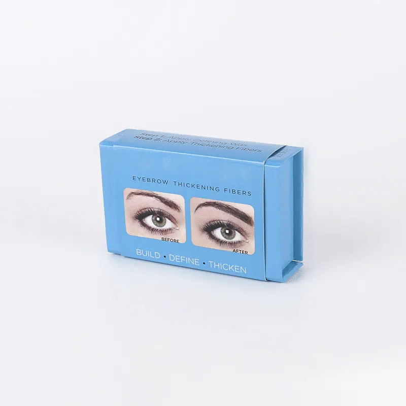 Cosmetic colored eye lenses package eye ware contact lens cardboard packaging box for eye colour case