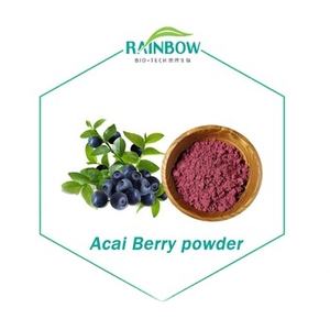 Fabricante Fornecimento Açaí Berry Extract Água-Solúvel Açaí Frutas Pó Açaí Pó Berry - Product Image 1