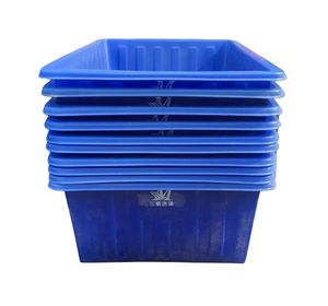 공장 공급업체 내구성 <span class=keywords><strong>500</strong></span>리터 PE 사각 식품 등급 LLDPE 플라스틱 어류 물탱크 수경재배 수족관용 - Product Image 6