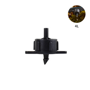 Tête de distribution à compensation de pression pour l'irrigation goutte à goutte de jardin, stabilisateur de débit 2L 4L 8L - Product Image 1
