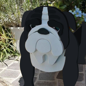 Maceta de <span class=keywords><strong>Bulldog</strong></span> para Exteriores, Macetas de Jardín de PVC para Plantas, Maceta para Suculentas y Cactus - Product Image 5