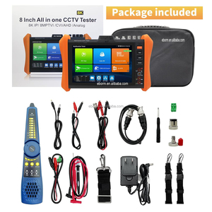 Camera quan sát Tester H12-MOVTADHSEF 8K 32P 12P PoE + Max 90W IP Camera Tester DMM TDR Mạng công cụ Gigabit SFP cổng HDMI Wifi - Product Image 3