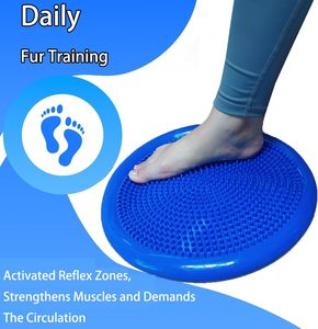 Disque d'équilibre et de massage universel en PVC gonflable durable pour yoga, diamètre 34 cm, aiguille de pompe incluse - Product Image 5