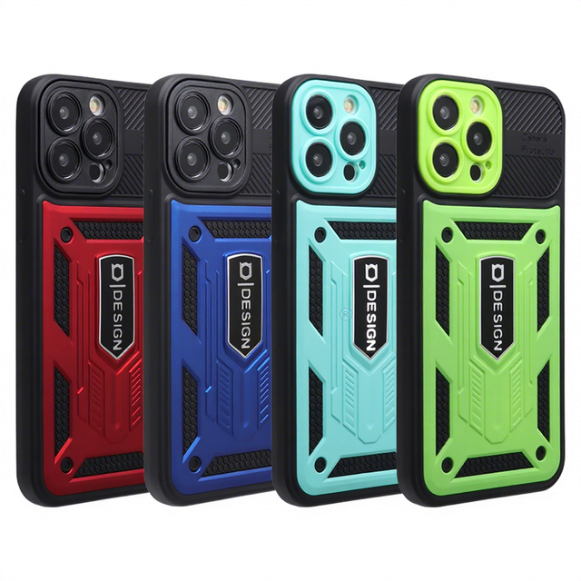 TPU PC Lens Camera Slim Armor Shockproof Phone Cases for iPhone 15 14 13 12 11 Pro Max XR XS X 7 8 Plus SE