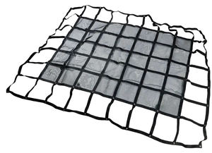 पिकअप ट्रक बिस्तर कट-टू-आकार मोल्डिंग प्रसंस्करण सेवा के लिए ईटेक्स भारी शुल्क एंटी- यूव पॉलिएस्टर जाल कपड़े कार्गो नेट - Product Image 3