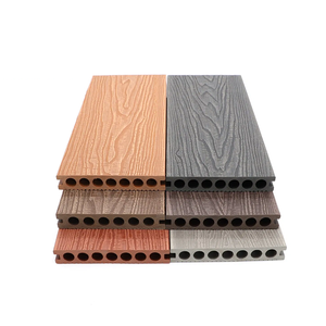 Suelo WPC para exteriores resistente al fuego, tablero de madera, cubierta compuesta de plástico y madera - Product Image 5