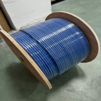 Cable Ethernet LAN ST Cables U/UTP BC CAT5E 4*0.45mm, Cobre Trenzado Gris, para Exteriores, 305m, CMR PVC