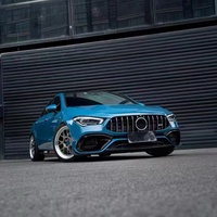 Kit carrosserie pour Benz Cla Classe W118 Upgrade CLA45 AMG Style Pare-chocs avant Pare-chocs arrière Diffuseur arrière Grille