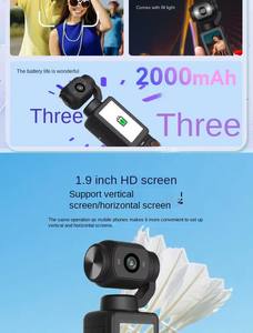 Cámara <span class=keywords><strong>de</strong></span> Viaje para Bicicleta, Grabadora <span class=keywords><strong>de</strong></span> Conducción Q7, Mini Cámara Deportiva con Enfoque Automático, Imagen <span class=keywords><strong>de</strong></span> 100W Píxeles, Cámara Vlog 1080P con Soporte Wifi - Product Image 2