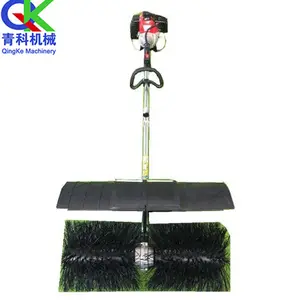 Factory wholesale Gasoline powered lawn sweeper Soccer field tennis court golf and other sports fields lawn sweeper