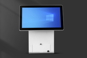 Toptan Pos sistemi çift ekran Wins11 üretici masaüstü dokunmatik ekran hepsi bir Pos ödeme terminali yazıcı ile - Product Image 5