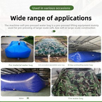 Réservoir d'eau pliable en bâche PVC portable, flexible, pour la récolte, le stockage, la collecte, l'irrigation agricole, garantie 1 an