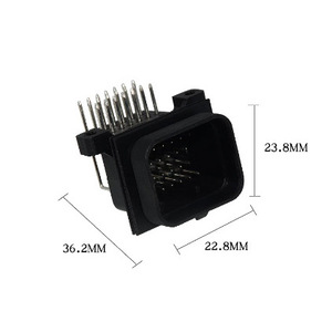 Conector de ECU Dragon Leap de 26 Pines, Conector Eléctrico Automotriz Macho DT04-3P-P007 IP20 - Product Image 3