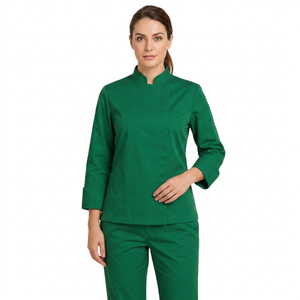Uniforme para Personal de Hotel, 100% Algodón, Manga Larga, Transpirable, Ropa de Trabajo para Restaurante, Bar, Servicio, Suministro al por Mayor OEM - Product Image 1