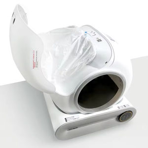 2 rotoli di plastica ecologica per lettiera per cani sacchetti di cacca autopulenti sacchetti di rifiuti della toilette Sandbox automatico - Product Image 3