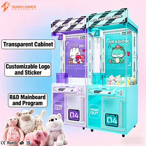 Machine à griffes lumineuse et colorée, commerciale, pour attraper les jouets et les cadeaux, pour centre de jeux, centre commercial, salle d'arcade - Product Image 3