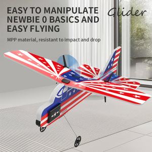 เครื่องบินบังคับวิทยุแบบปีกตรึง รุ่น SJY-KF800 ของเล่นเด็กกลางแจ้ง ของขวัญสั่งทำพิเศษ 2 ช่องสัญญาณ พร้อมไฟ - Product Image 3