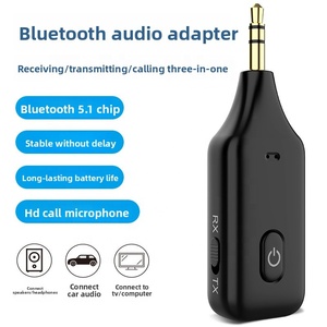 3-Trong-1 Bluetooth Nhận Xe Máy Phát Không Dây Cho <span class=keywords><strong>TV</strong></span> Máy Tính <span class=keywords><strong>TV</strong></span> Xe Hơi 3.5 Aux Hands-Miễn Phí Gọi Cuộc Gọi Adapter Bluetooth Kết Nối - Product Image 3