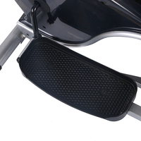 Vélo elliptique de fitness domestique de luxe à transmission par chaîne avec écran LCD et selle en silicone – Vente directe usine