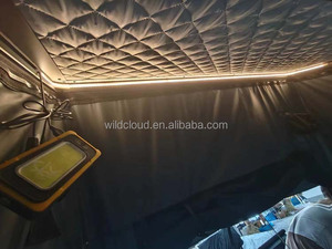 Carpa de Techo Ligera Wild Cloud, Carpa Triangular Rígida para Techo de Auto con Toldo Frontal, Impermeable y con Protección Solar - Product Image 4