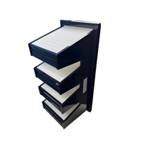 Struktur V Bank Baru Filter AC HEPA Fiberglass Aliran Udara Tinggi Efisiensi 99,95% 592x592x292mm