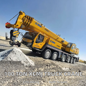 משאית מנוף שטח 100 טון מדגם XCMJ QY100K משומשת, מיובאת מסין, מיוצאת לכל העולם - Product Image 2