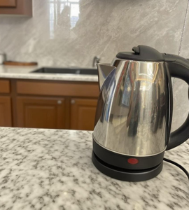 Electric <b>Kettle</b> Stainless Steel 2L Durable Push Button Operation Inner Cover - Product Image 5