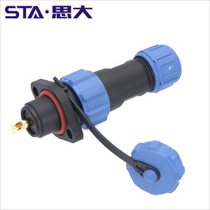 Sp13 Seria 2/3/4/5/6/7/9 Pin nối chống thấm nước IP67 cắm ổ cắm Nhựa công nghiệp Power Adapter - Product Image 4