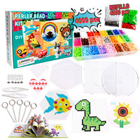 Enfants Offre Spéciale éducatifs 4000 pièces bricolage Perler Hama perles 5mm ensembles Perler perles Kit pour l'artisanat