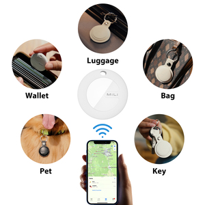 Localizador de Objetos MiLi MiTag con Funda de Cuero, Rastreador GPS Inteligente Compatible con Find My, IPX67, Antipérdida, para Llaves, Equipaje, Cartera - Product Image 3