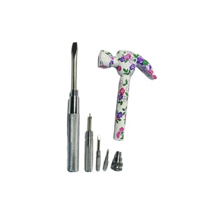 อุปกรณ์เครื่องมือสำหรับงานออกแบบแฟชั่น<span class=keywords><strong>ดอก</strong></span>ไม้มัลติฟังก์ชัน,เครื่องมือช่างแบบ6 In 1เครื่องมือ<span class=keywords><strong>ไขควง</strong></span>ขนาดเล็กเครื่องมือค้อนพร้อมงานพิมพ์ - Product Image 2