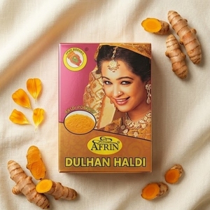 Poudre de Curcuma Bio Afrin Dulhan Haldi pour Clarifier la Peau, Masque Facial Purifiant, Exfoliant Doux, Booster de Teint pour Femmes - Product Image 2
