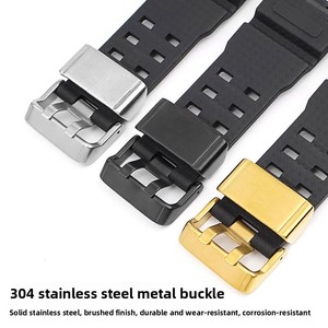 Bracelet de montre en résine TPU huit couleurs avec boucle métallique, exclusif pour <span class=keywords><strong>Casio</strong></span> GWG2000 GWG2040FR, étanche, sport, remplacement pour homme - Product Image 5