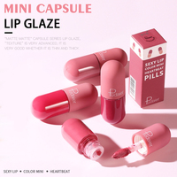 Lèvres Maquillage En Gros 18 Couleur Mini Capsule Brillant À Lèvres Mat Lumière Brume Texture Lumière 8 Heures Longue Durée Pas De Décoloration Lipgloss