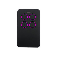 Télécommande universelle pour porte de garage et portail avec code roulant, apprentissage de clonage, 4 boutons, multifréquence 280-868 MHz, portée 50-100 m
