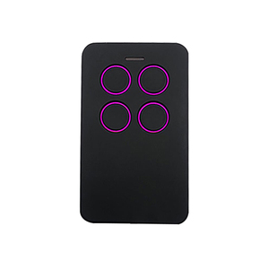 Télécommande universelle pour porte de garage et portail avec <span class=keywords><strong>code</strong></span> roulant, apprentissage de clonage, 4 boutons, multifréquence 280-868 MHz, portée 50-100 m - Product Image 1